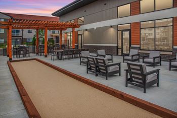 Bocce ball court